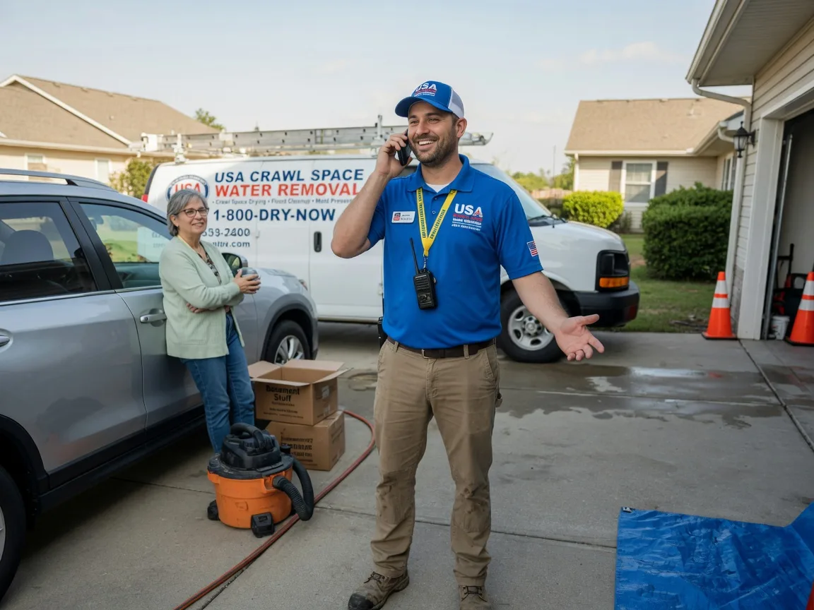 Crawl Space Water Removal Blue Ridge, GA FAQs
